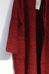 Daniel Andresen loose cardigan Hylia red